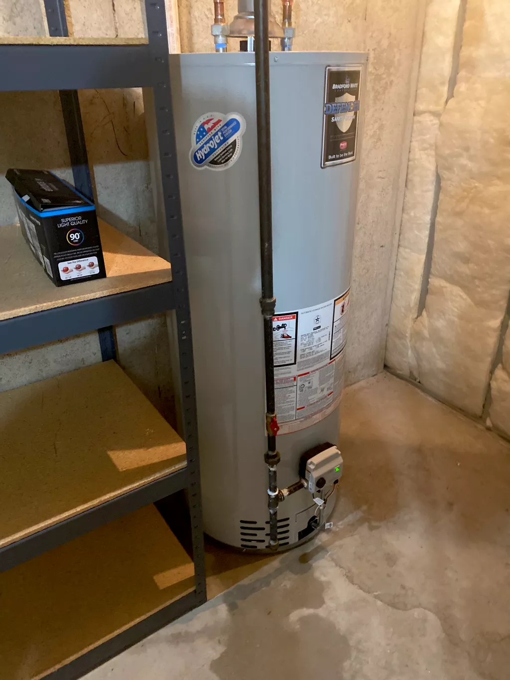 water heater installation