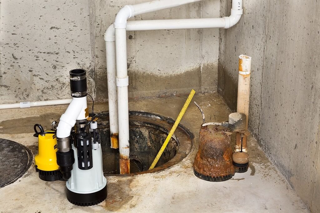 sump pump replacement process