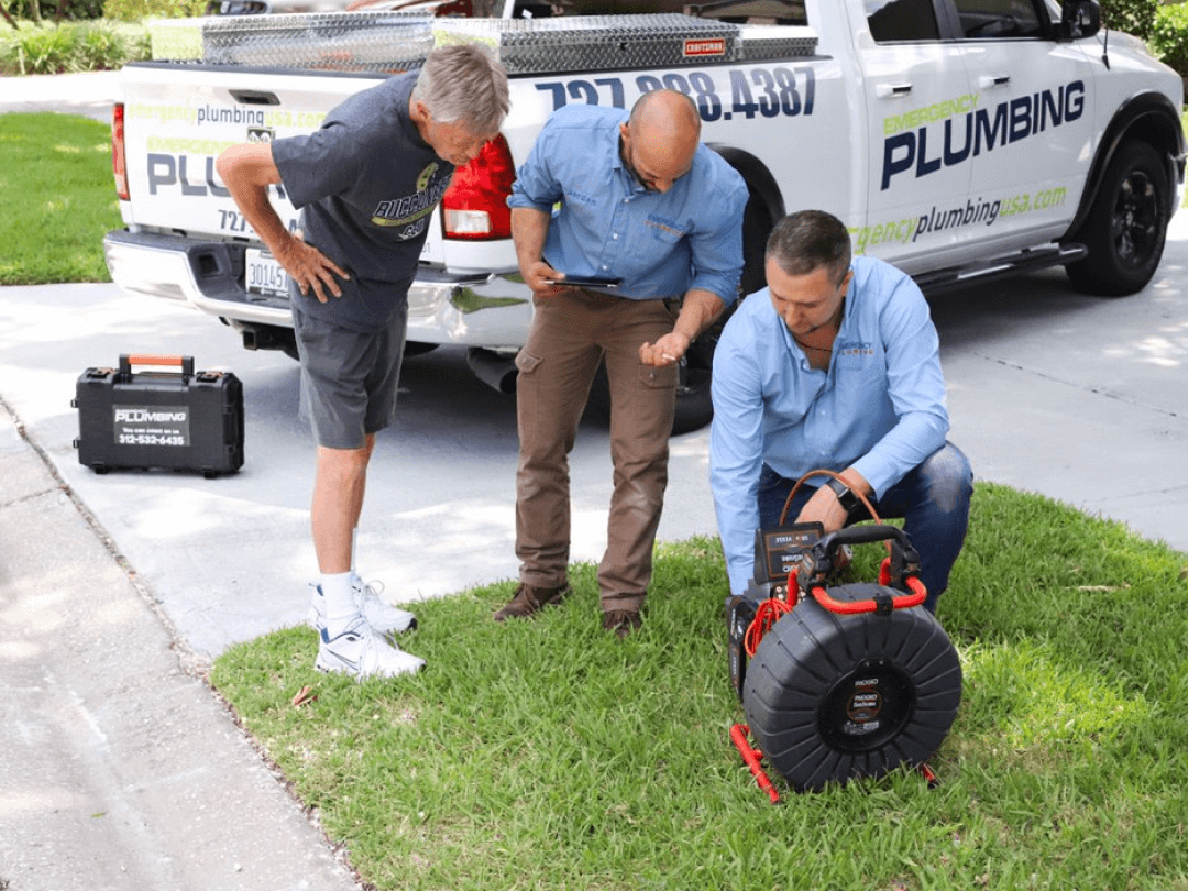 experts plumbing services with drain cleaning