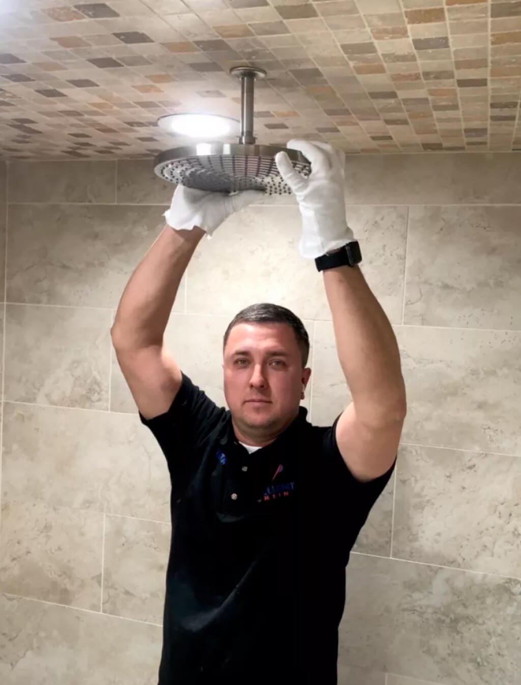 replacing shower taps