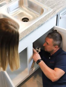 change kitchen faucet