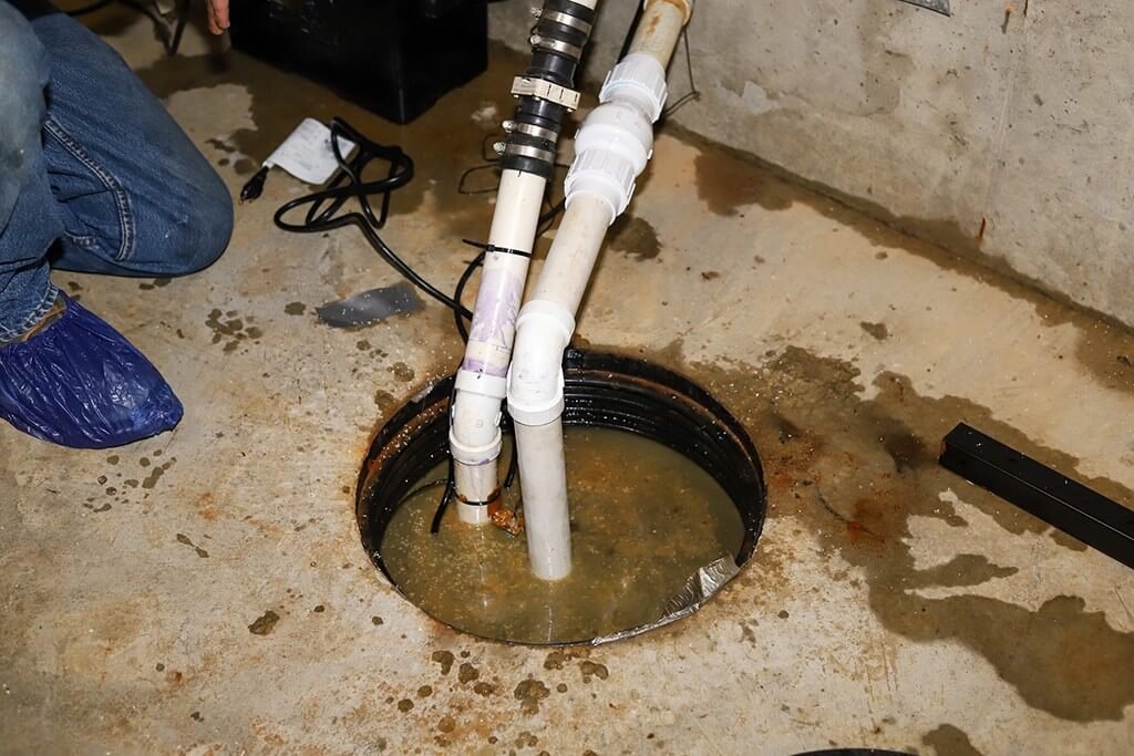 sump pump repair process