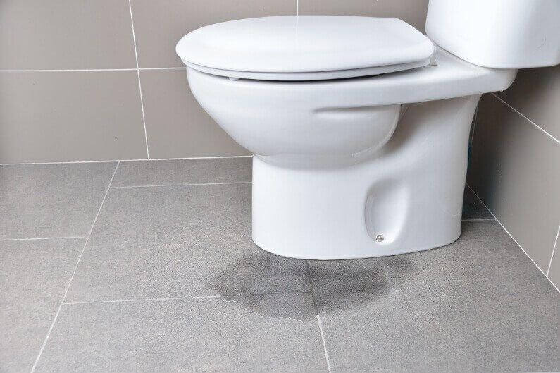 toilet leaking before and need replacement