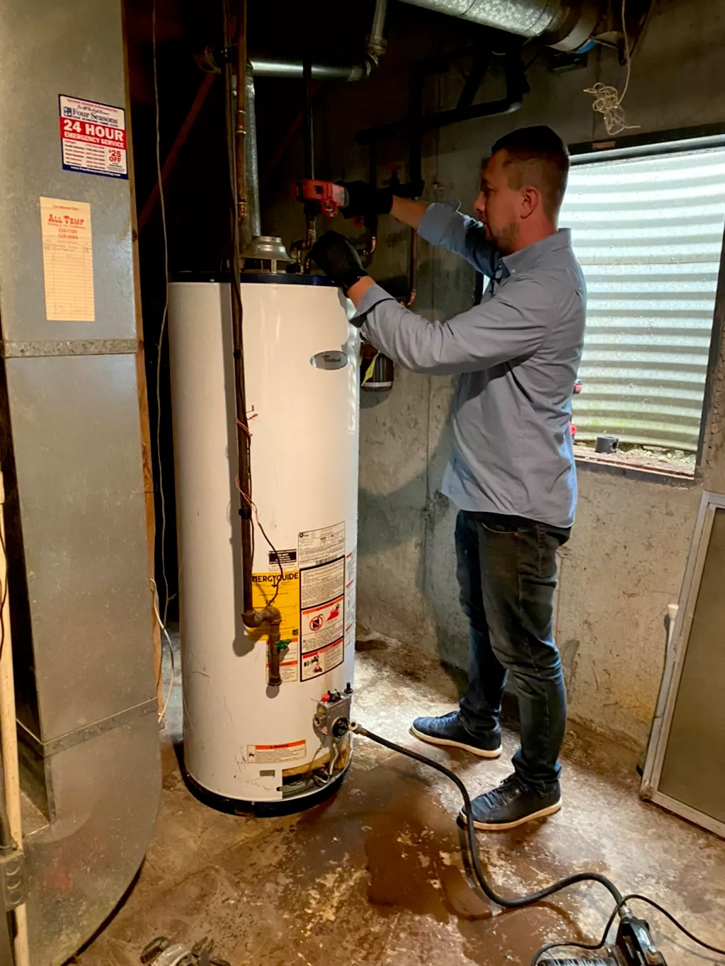 water heater replacement