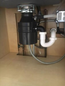 sink disposal installation