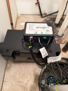 sump pump installation