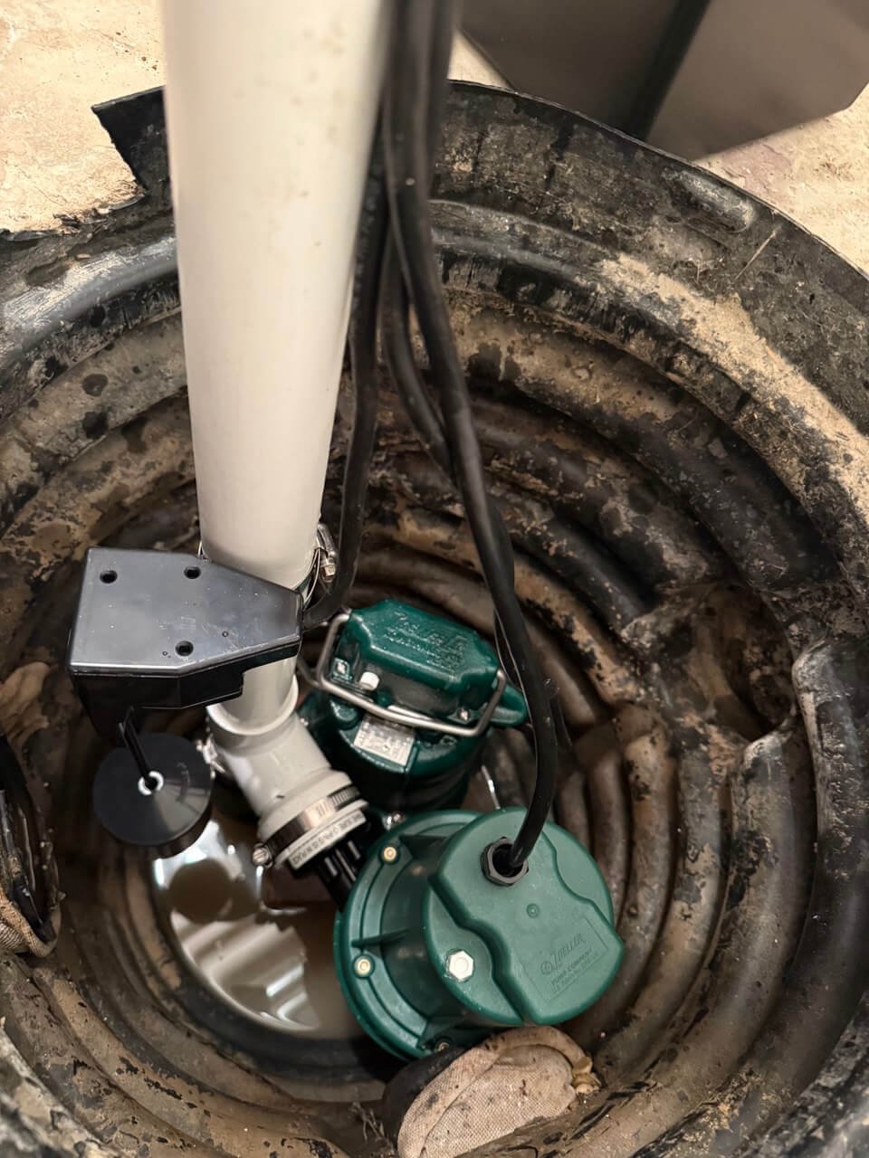 sump pump replacement - 1