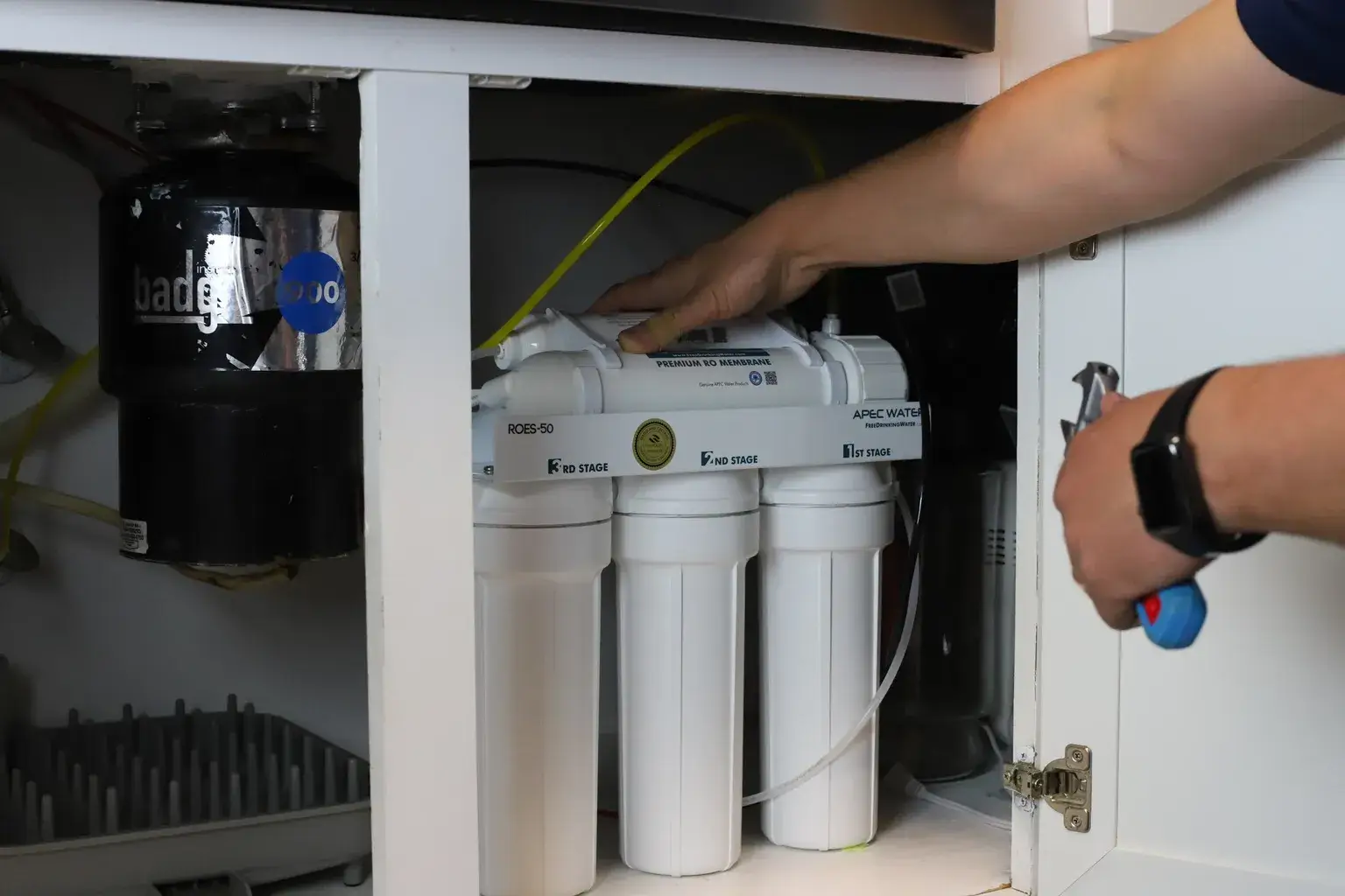 reverse osmosis system installation